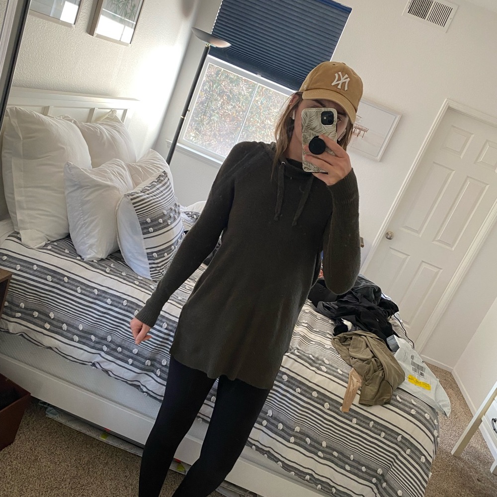 Cowl neck sweater